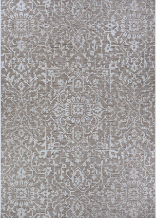 Couristan Monte Carlo Palmette Mushroom/Ivory Area Rug main image