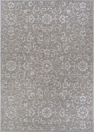 Couristan Monte Carlo Summer Vines Mushroom/Ivory Area Rug main image