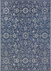 Couristan Monte Carlo Summer Vines Navy/Ivory Area Rug main image