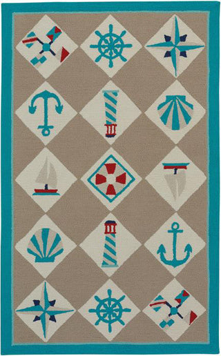 Capel Anthony Baratta Seafaring 2338 Lt Tan Area Rug main image