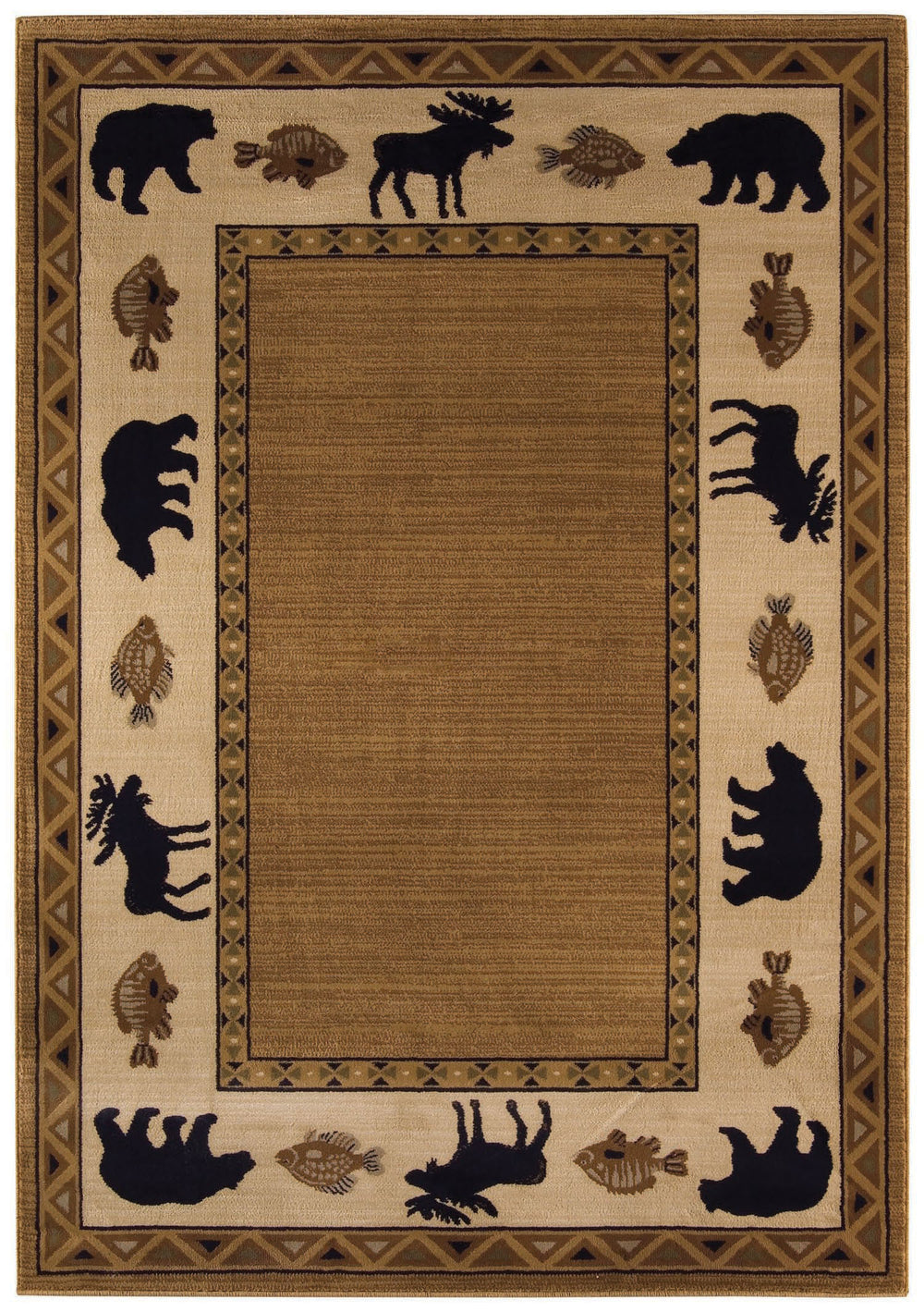 Capel Cottage Grove 2365 Medium Brown 750 Area Rug