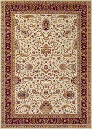 Couristan Antalya Manisa Cream/Ruby Area Rug