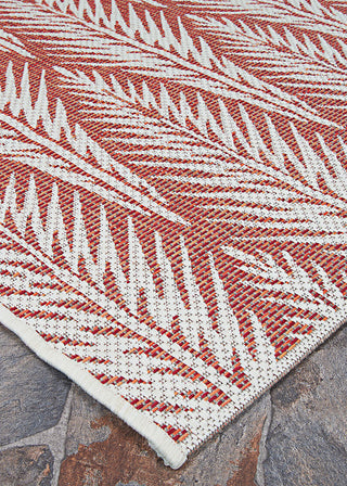 Couristan Marseille Le Pleine Cerise Area Rug Close Up Image