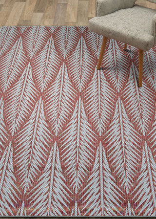 Couristan Marseille Le Pleine Cerise Area Rug Lifestyle Image