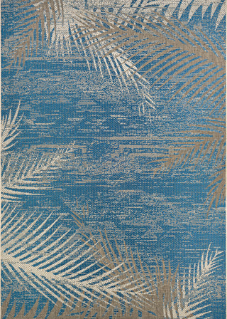 Couristan Monaco Tropical Palms Ocean Area Rug main image