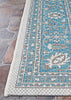 Couristan Marseille Carmoux Azure Area Rug Corner Image