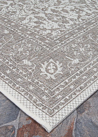 Couristan Marseille Carmoux Mushroom Area Rug Close Up Image