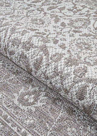 Couristan Marseille Carmoux Mushroom Area Rug Detail Image