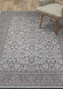 Couristan Marseille Carmoux Mushroom Area Rug Lifestyle Image