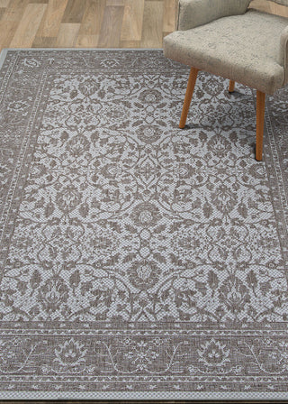 Couristan Marseille Carmoux Mushroom Area Rug Lifestyle Image