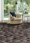 Capel Mineral-Flamestitch 2440 Granite Area Rug Rectangle Roomscene 2