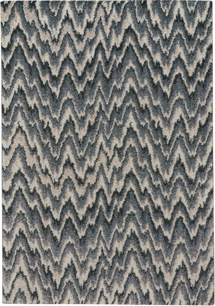 Capel Mineral-Flamestitch 2440 Blue Slate Area Rug main image