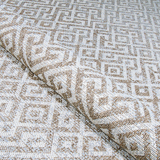 Couristan Monaco Pavers Mocha Area Rug Detail Image
