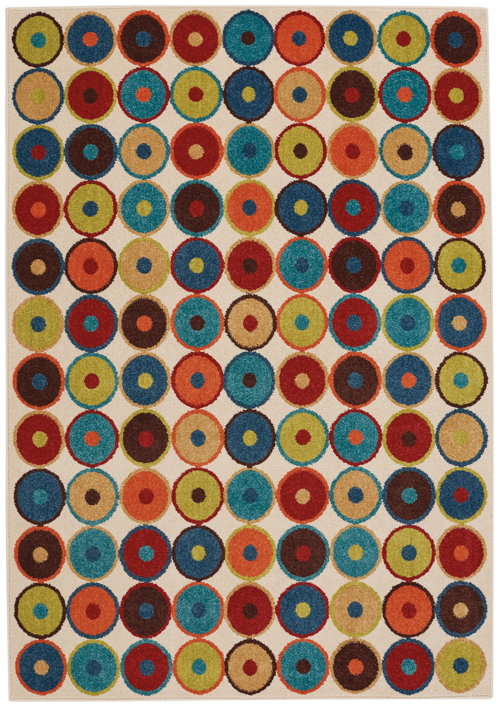 Capel Greenwich Roundabout 2453 Multitone 900 Area Rug