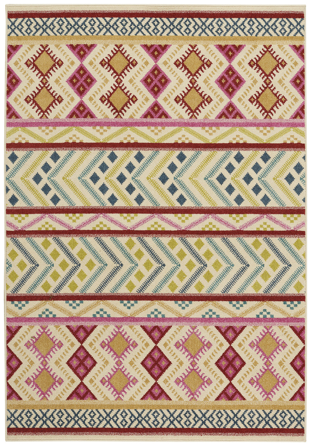 Capel Aster Kelim 2471 Blush 500 Area Rug by Genevieve Gorder