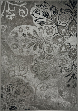 Capel Kevin O'Brien Cavalcade-Venetian 2475 Fog Area Rug Rectangle/Vertical Stripe Rectangle