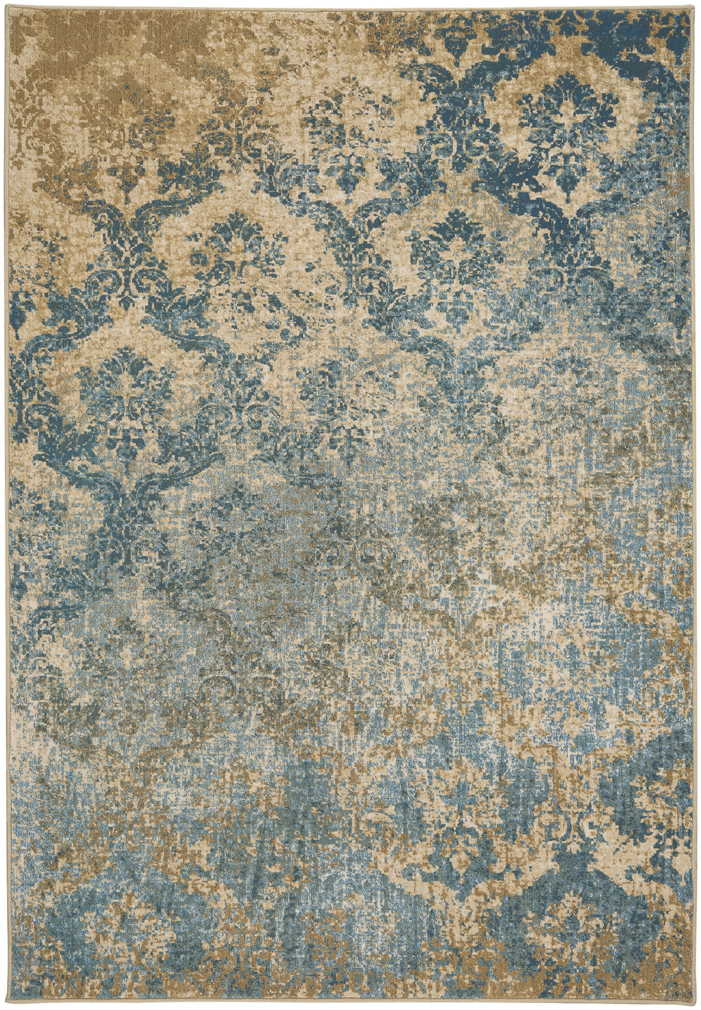 Capel Kevin O'brien Cavalcade-Adriatic 2477 Blue Area Rug