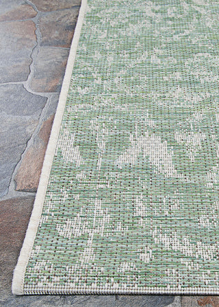 Couristan Marseille St Marcel Vert Area Rug Corner Image