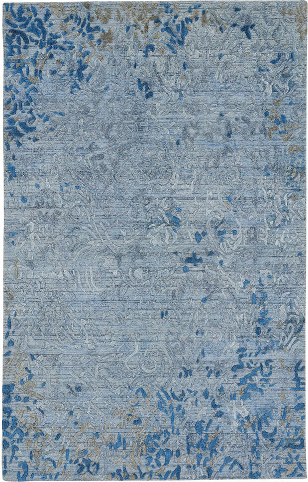 Capel Goa Garden 2502 Sapphire Area Rug by Williamsburg Rugs main image