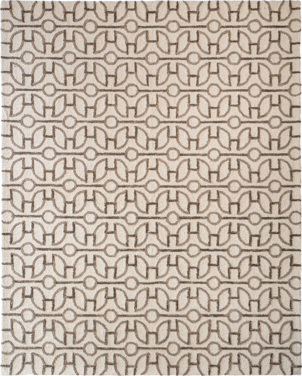 Capel Pulse 2512 Mushroom Cream Area Rug by COCOCOZY Rugs