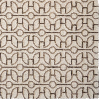 Capel Pulse 2512 Mushroom Cream Area Rug by COCOCOZY Rugs Rectangle Corner Image