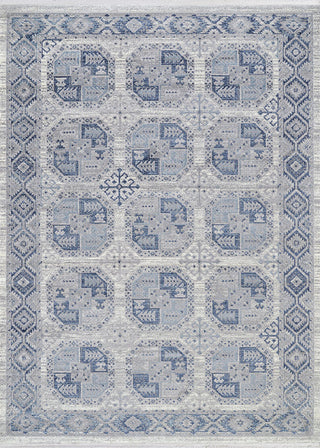 Couristan Marblehead Bokhara Blue-grey Area Rug main image