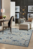 Capel Avanti-Eleanor 2537 Ice Blue Area Rug Rectangle Roomshot Image 1 Feature
