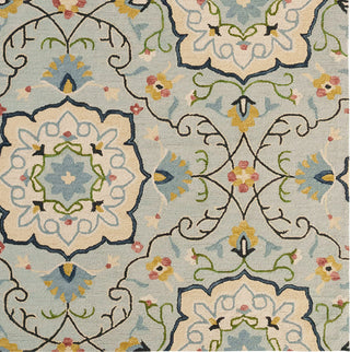 Capel Shakta-Charlotte 2541 Sky Area Rug Rectangle Corner Image