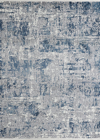 Couristan Marblehead Breccia Blue Grey Area Rug main image