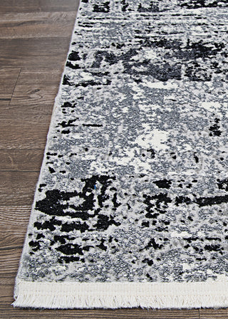 Couristan Marblehead Breccia Charcoal Area Rug Corner Image