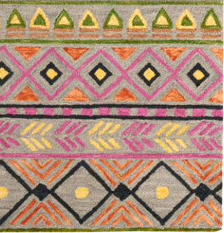 Capel Shakta-Fiesta 2542 Ash Multi Area Rug Rectangle Corner Image