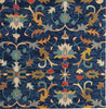 Capel Shakta-Serapi 2544 Midnight Blue Area Rug Rectangle Corner Image