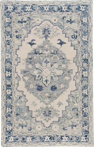 Capel Avanti-Medallion 2547 Ivory Denim Area Rug main image