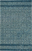 Capel Shakta-Tanda 2556 Denim Area Rug Rectangle/Vertical Stripe Rectangle