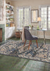 Capel Avanti-Wyman 2558 Ink Area Rug Rectangle Roomshot Image 1 Feature