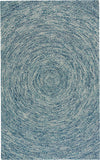 Capel Ecliptic 2564 Sky Blue Area Rug Rectangle/Vertical Stripe Rectangle