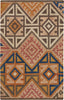 Capel Shakta-Dakota 2567 Multitone Area Rug Rectangle/Vertical Stripe Rectangle