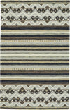 Capel Shakta-Kelim 2569 Paper Birch Area Rug Rectangle/Vertical Stripe Rectangle
