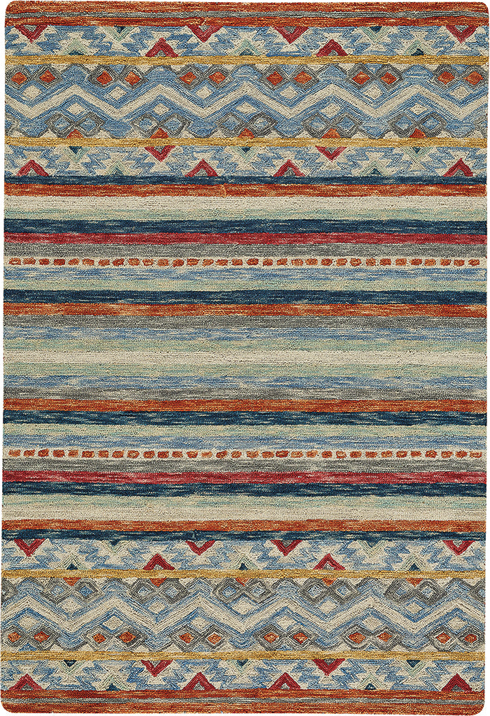 Capel Shakta-Kelim 2569 Multitone Area Rug Rectangle/Vertical Stripe Rectangle