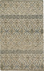 Capel Lincoln 2580 Buff Blue Area Rug Rectangle/Vertical Stripe Rectangle