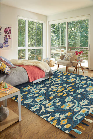 Capel Rambler-Lonar 2581 Blue Area Rug Rectangle