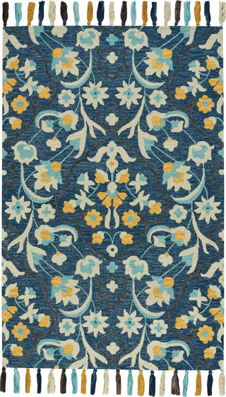 Capel Rambler-Lonar 2581 Blue Area Rug Rectangle/Vertical Stripe Rectangle