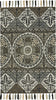 Capel Rambler-Shaman 2585 Gray Area Rug Rectangle/Vertical Stripe Rectangle