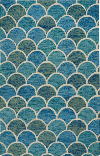Capel Genevieve Gorder Arches 2590 Blue Area Rug Rectangle/Vertical Stripe Rectangle
