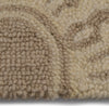 Capel Angela 2600 Linseed Area Rug Rectangle Cross-Section Image