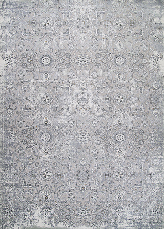 Couristan Brocatelle Velveteen Silver Area Rug main image