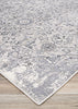 Couristan Brocatelle Velveteen Silver Area Rug Close Up Image