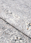 Couristan Brocatelle Velveteen Silver Area Rug Detail Image