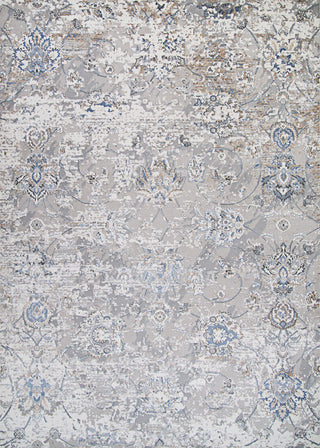 Couristan Brocatelle Oglive Silver/Cream Area Rug main image