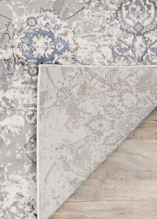 Couristan Brocatelle Oglive Silver/Cream Area Rug Main